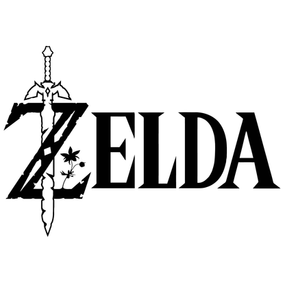 Legend of Zelda Name Sword Vinyl Decal Sticker