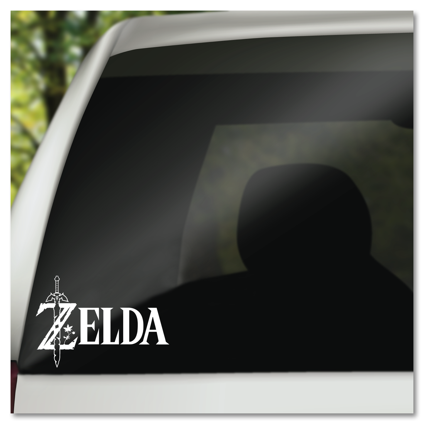 Legend of Zelda Name Sword Vinyl Decal Sticker